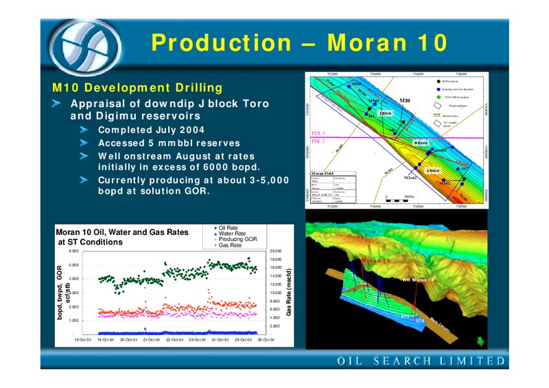 2004 PNG MPI CONFERENCE – Oil Search Limited – slide 14