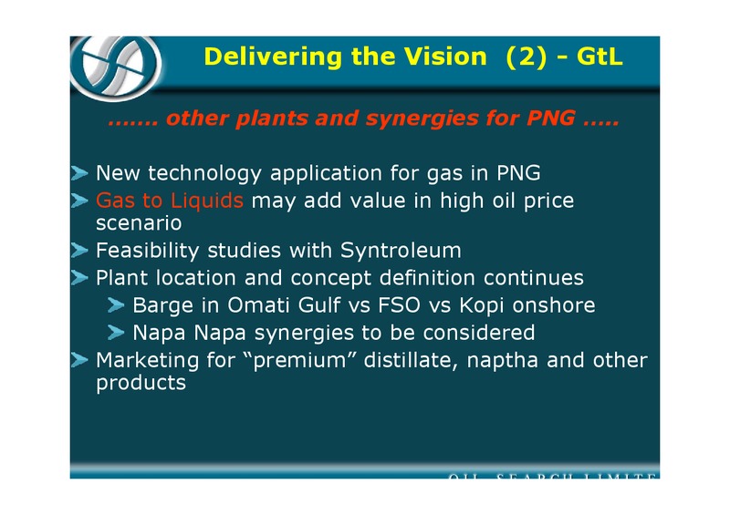 2004 PNG MPI CONFERENCE – Oil Search Limited – slide 41