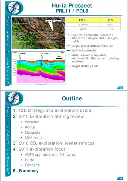 DECEMBER 2010 PNG EXPLORATION REVIEW – Oil Search Limited – slide 22
