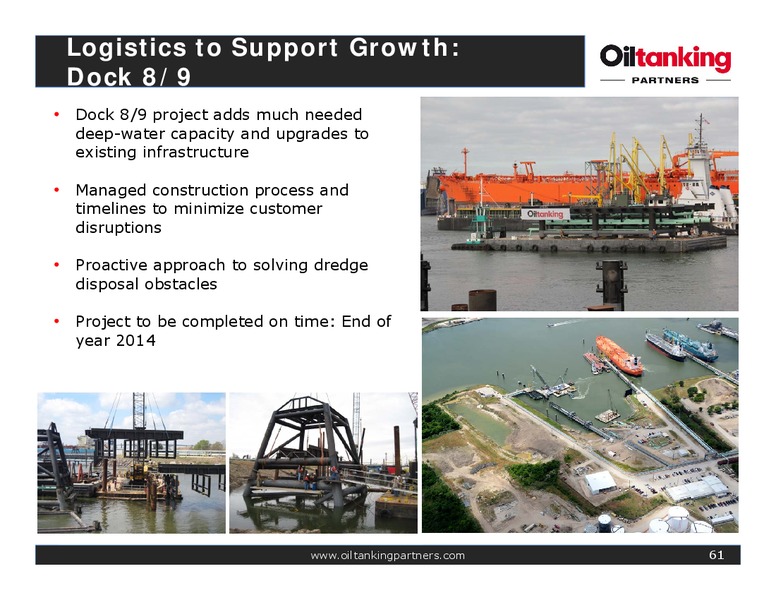 Oiltanking Partners Inaugural Analyst Day – Oiltanking Partners Lp – slide 60
