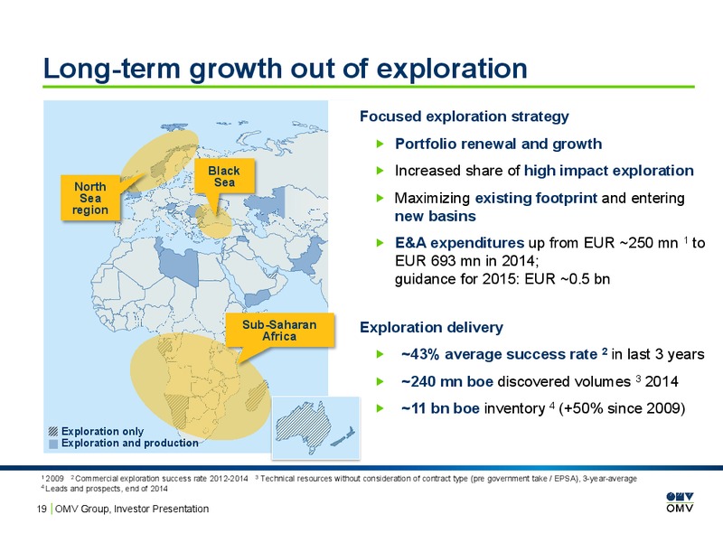 Investor Presentation – OMV – slide 18