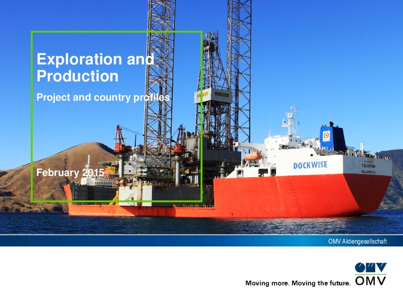 Project and country profiles – OMV – slide 1