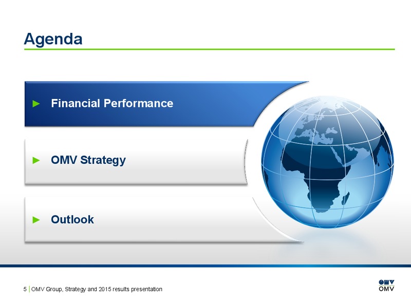 2015 Results Presentation – OMV – slide 4