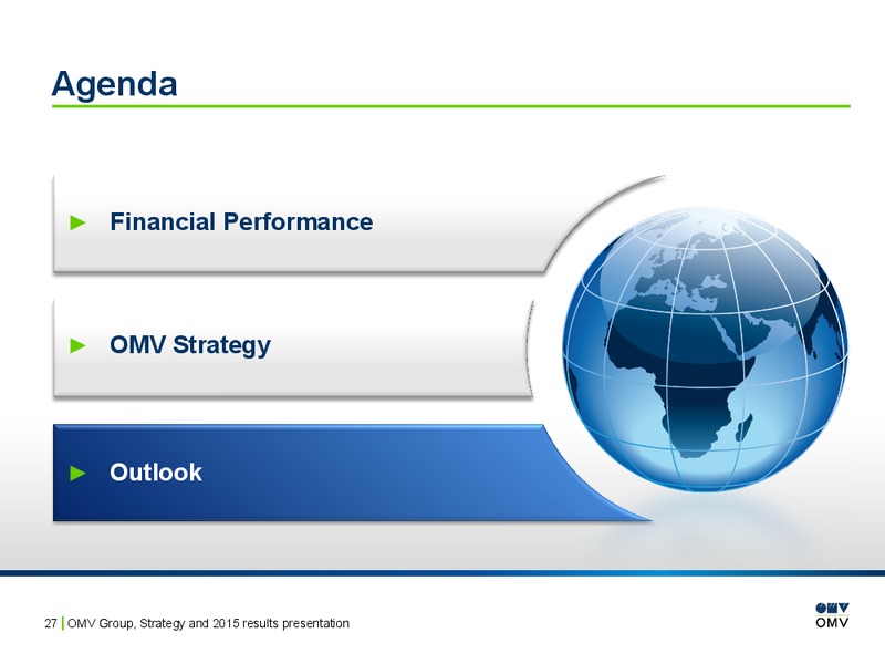2015 Results Presentation – OMV – slide 26
