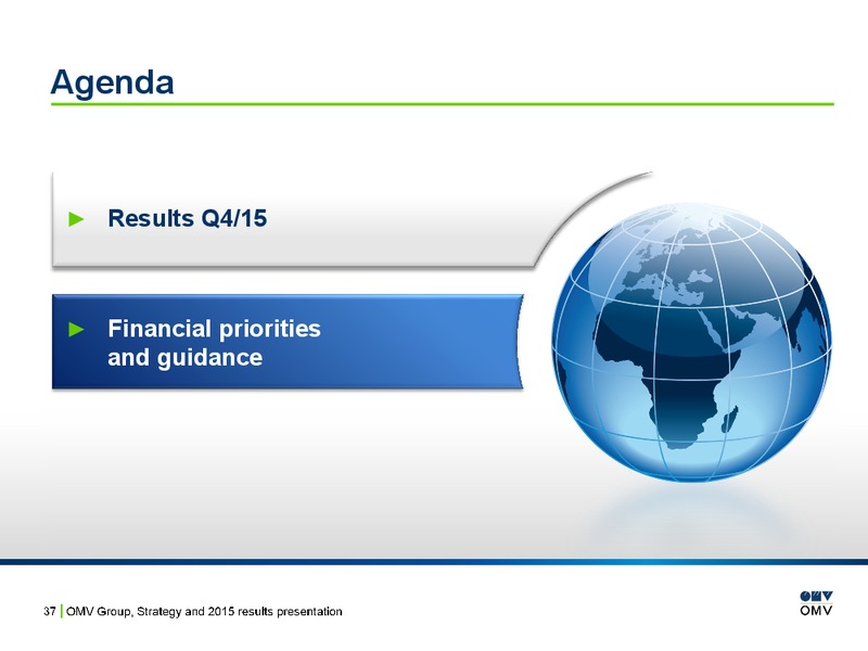 2015 Results Presentation – OMV – slide 36