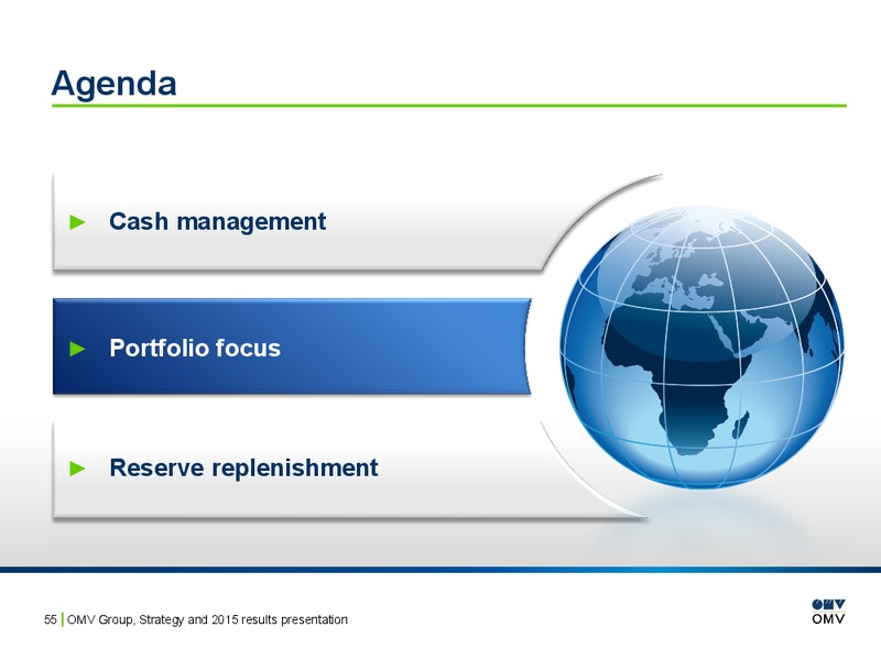 2015 Results Presentation – OMV – slide 54