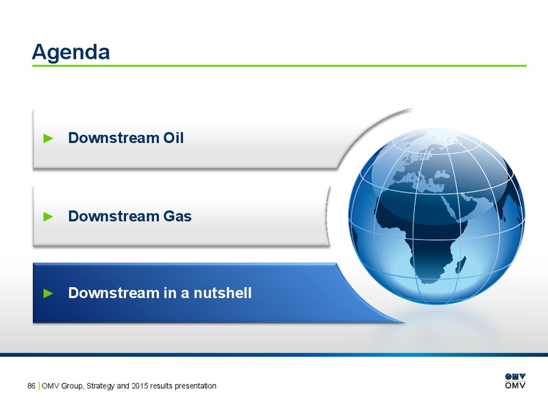 2015 Results Presentation – OMV – slide 85
