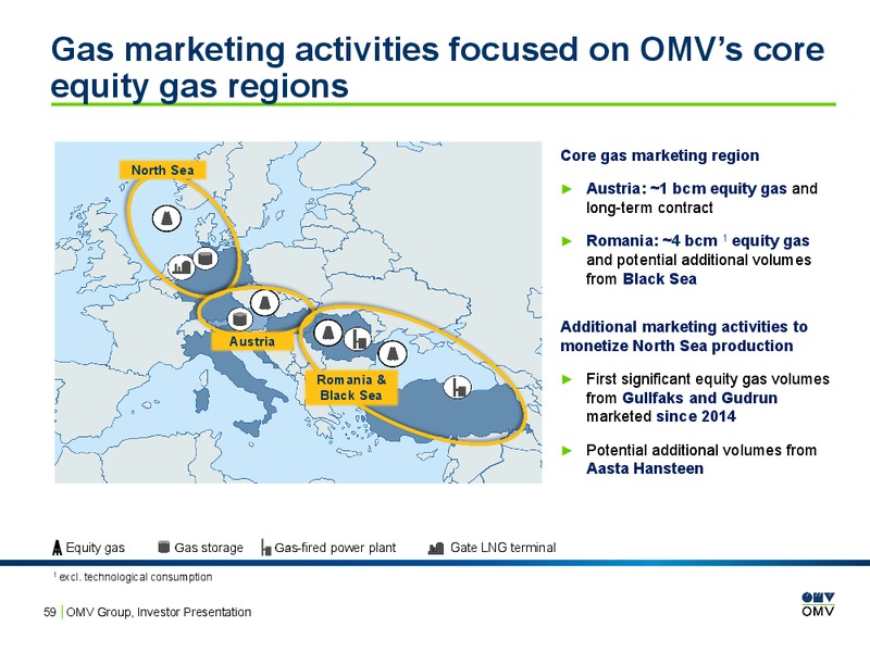 INVESTOR PRESENTATION – OMV – slide 58