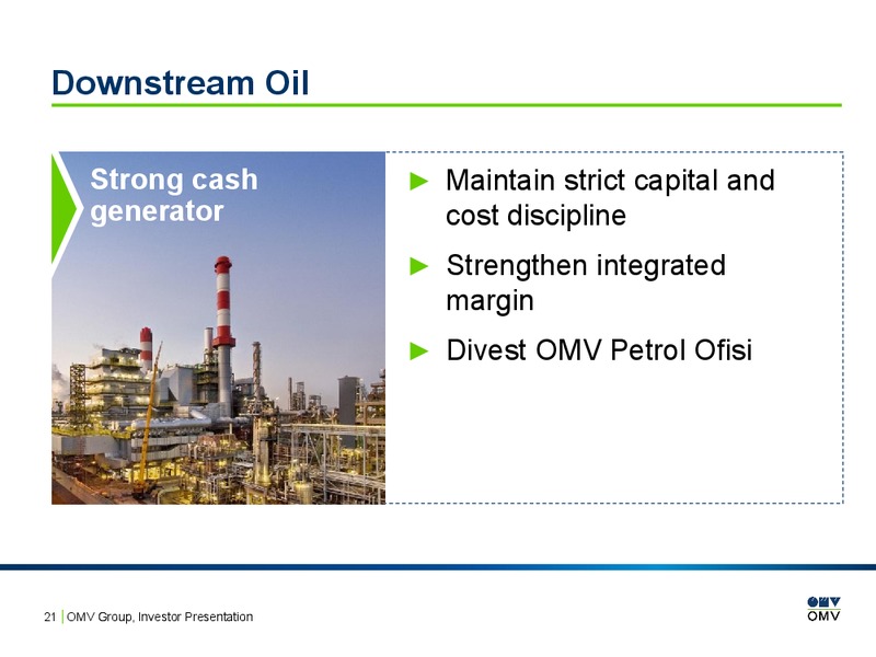February 2016 Investor Presentation – OMV – slide 20