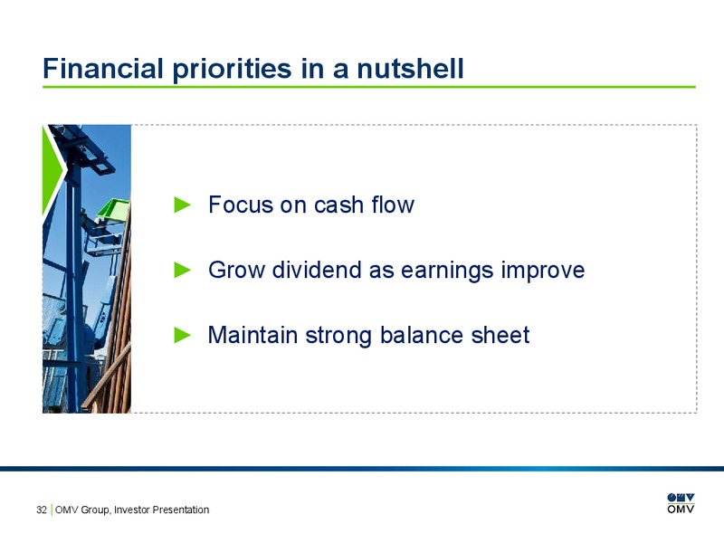 February 2016 Investor Presentation – OMV – slide 31