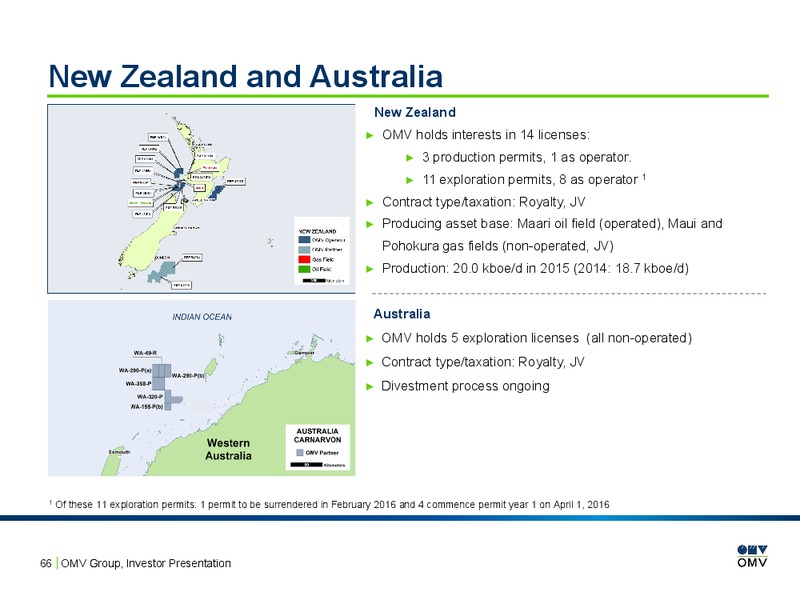 February 2016 Investor Presentation – OMV – slide 65