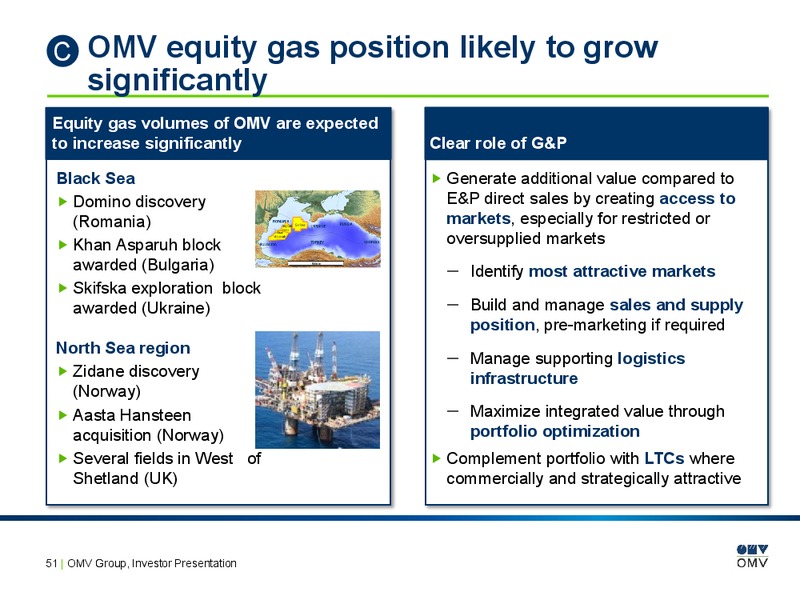 May 2013 Investor Presentation – OMV – slide 50