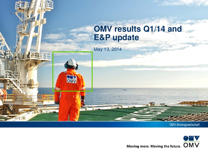 Q1 Results and EP Update – OMV – slide 1