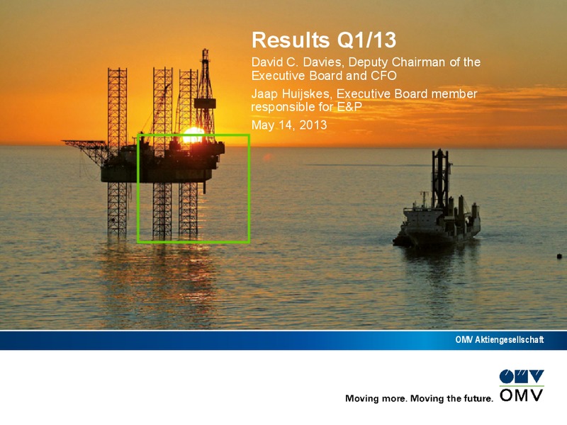 Q1 Results – OMV – slide 1