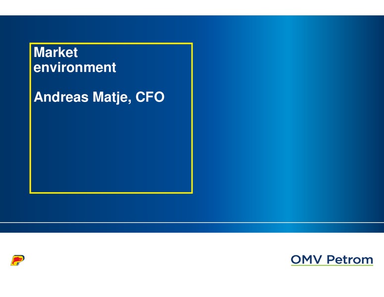 H1 2015 Earnings Call – OMV – slide 3