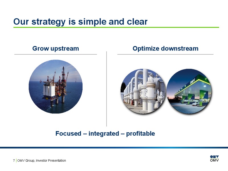 INVESTOR PRESENTATION – OMV – slide 6