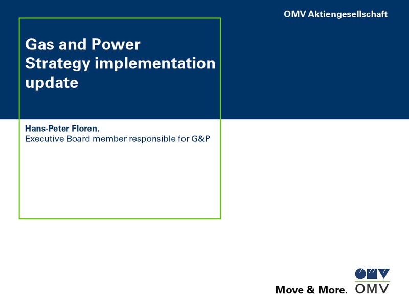 Q3 Results – OMV – slide 20