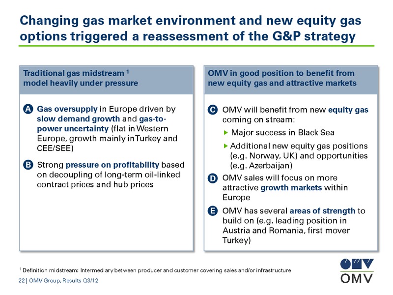 Q3 Results – OMV – slide 22