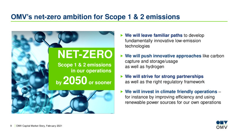Capital Market Story February 2021 – OMV Group – slide 8