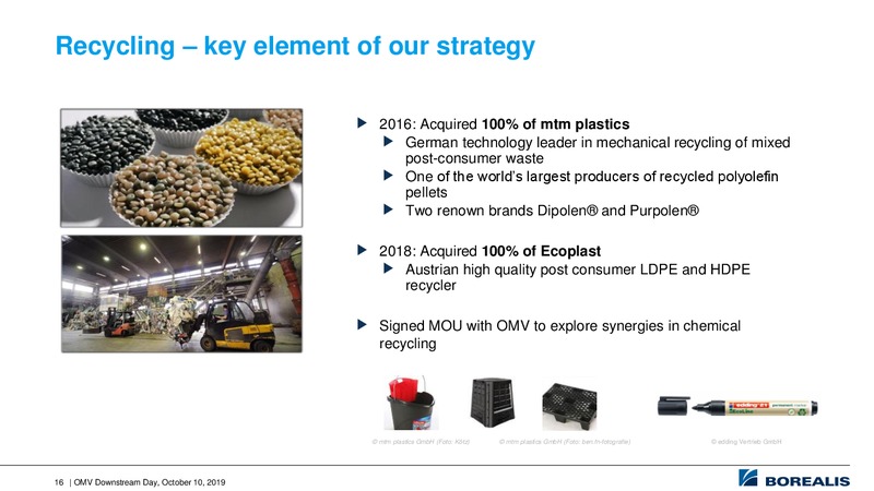 Downstream Day – OMV Group – slide 16