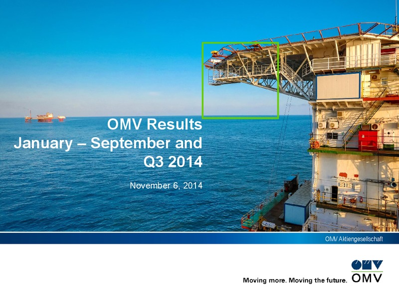Q3 Results – OMV – slide 1