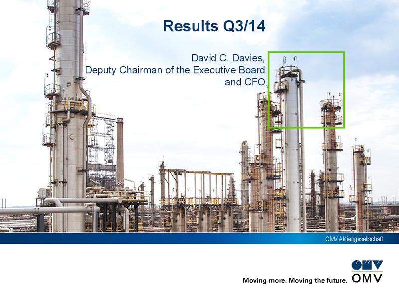 Q3 Results – OMV – slide 2