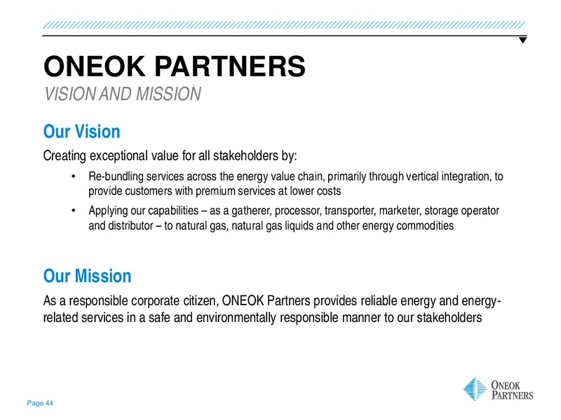 US Capital Advisors Midstream Access Day – Oneok Inc. – slide 43