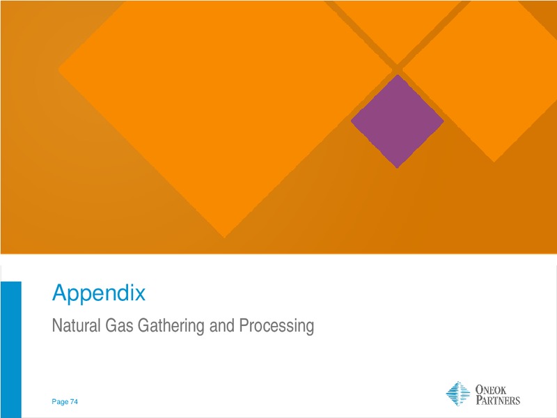 US CAPITAL ADVISORS MIDSTREAM CORPORATE ACCESS DAY – Oneok Inc. – slide 73
