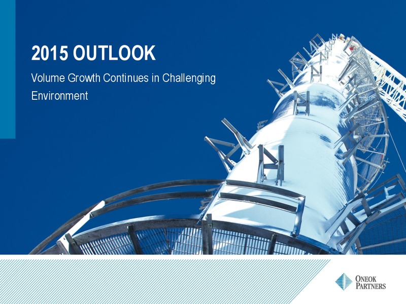 Credit Suisse Energy Summit – Oneok Inc. – slide 12