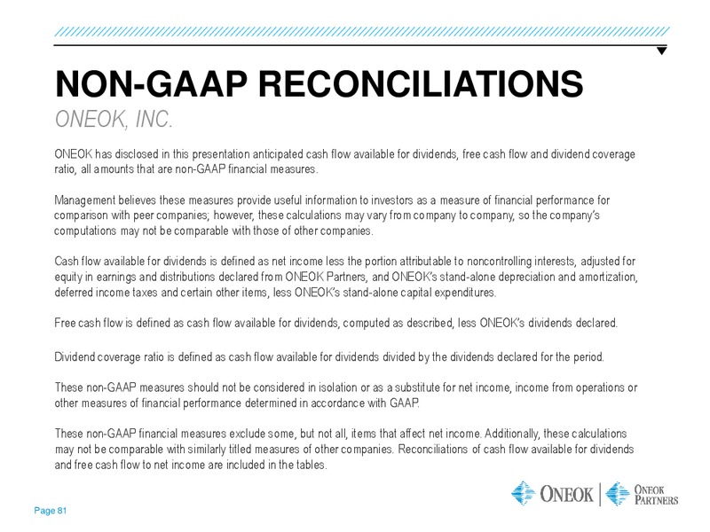 Credit Suisse Energy Summit – Oneok Inc. – slide 80