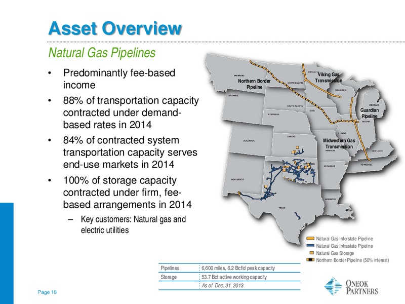 MORGAN STANLEY MLP CORPORATE ACCESS – Oneok Inc. – slide 17