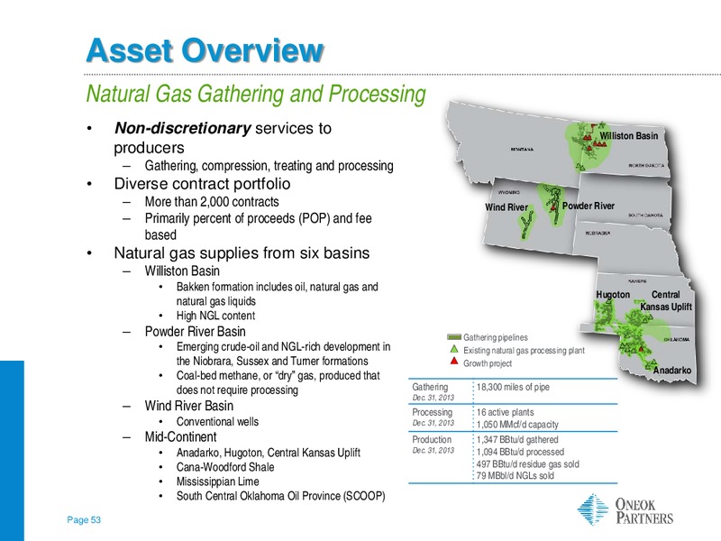 BARCLAYS INVESTMENT GRADE ENERGY AND PIPELINE CONFERENCE – Oneok Inc. – slide 52
