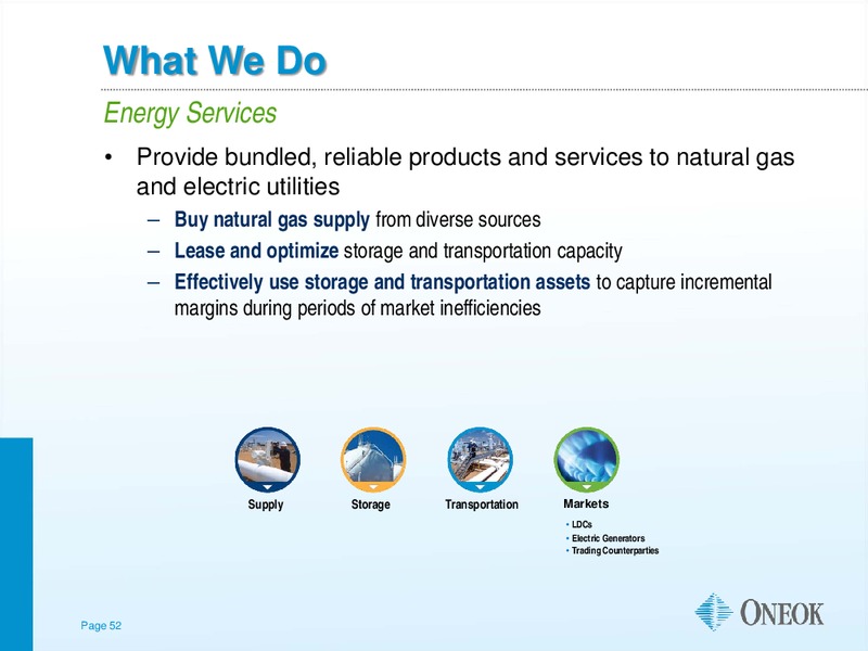 BARCLAYS CAPITAL INVESTMENT GRADE ENERGY AND PIPELINE CONFERENCE – Oneok Inc. – slide 51