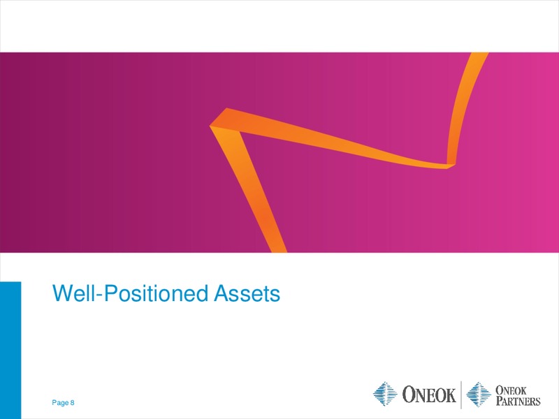 THE AGA FINANCIAL FORUM MAY – Oneok Inc. – slide 7