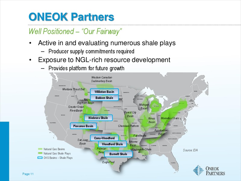 NATIONAL TRADED PARTNERSHIPS INVESTOR CONFERENCE – Oneok Inc. – slide 10