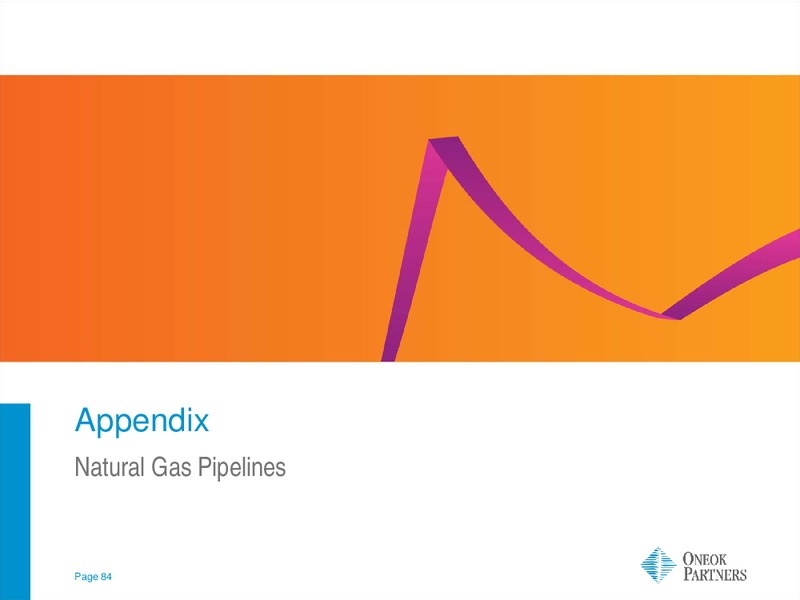 CITI POWER AND GAS CONFERENCE – Oneok Inc. – slide 83