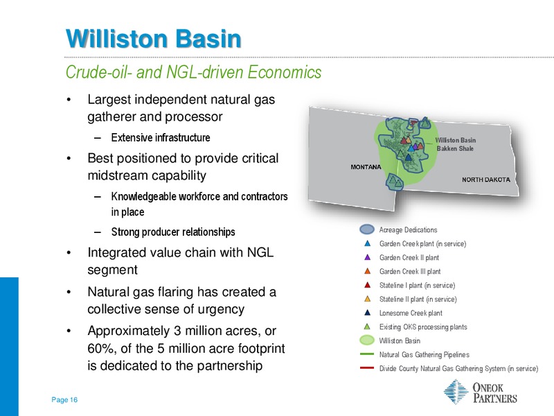 WELLS FARGO KICK THE TIRES HOUSTON – Oneok Inc. – slide 15