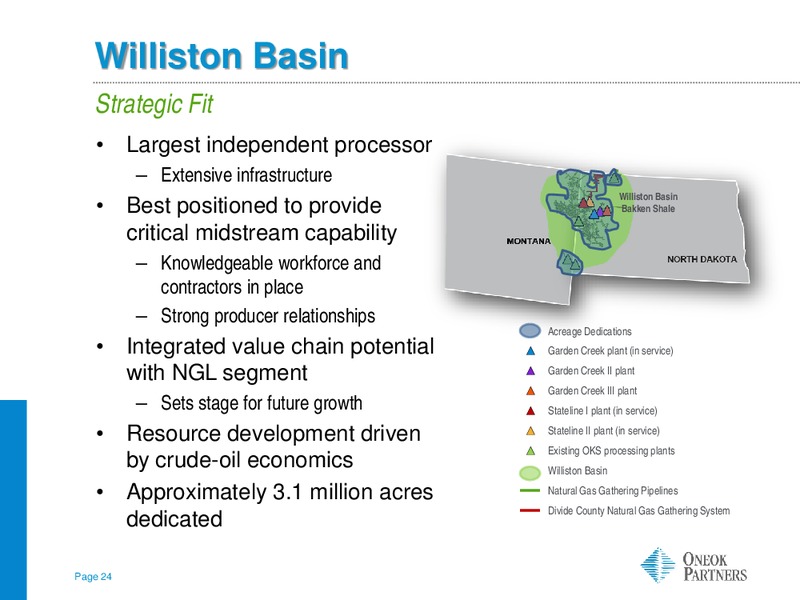 INVESTOR UPDATE – Oneok Partners, L.P. – slide 23