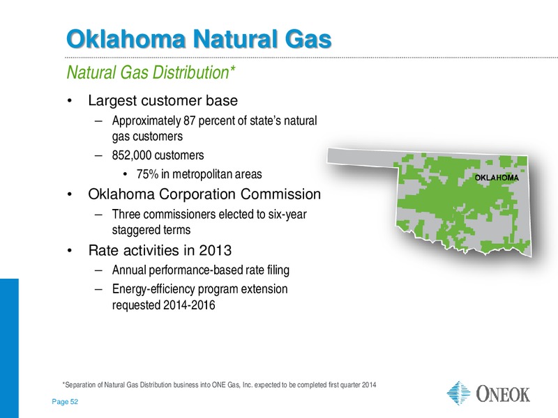 INVESTOR UPDATE – Oneok Partners, L.P. – slide 51