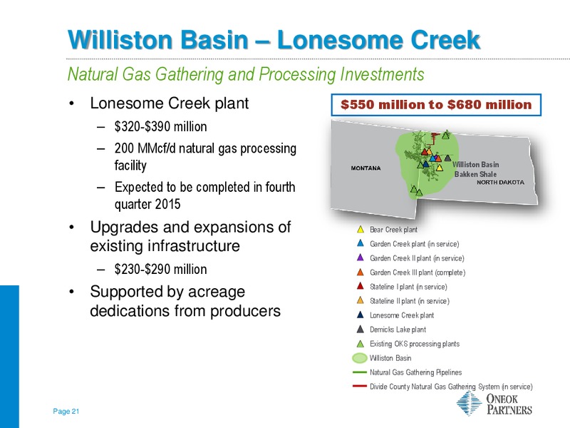 Jefferies 2014 Global Energy Conference – Oneok Inc. – slide 20