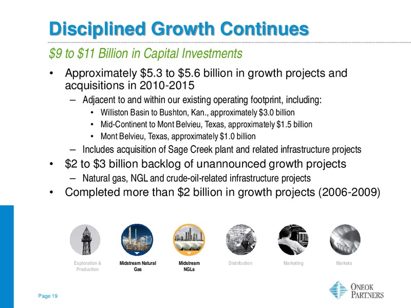 JEFFERIES GLOBAL ENERGY CONFERENCE – Oneok Inc. – slide 18