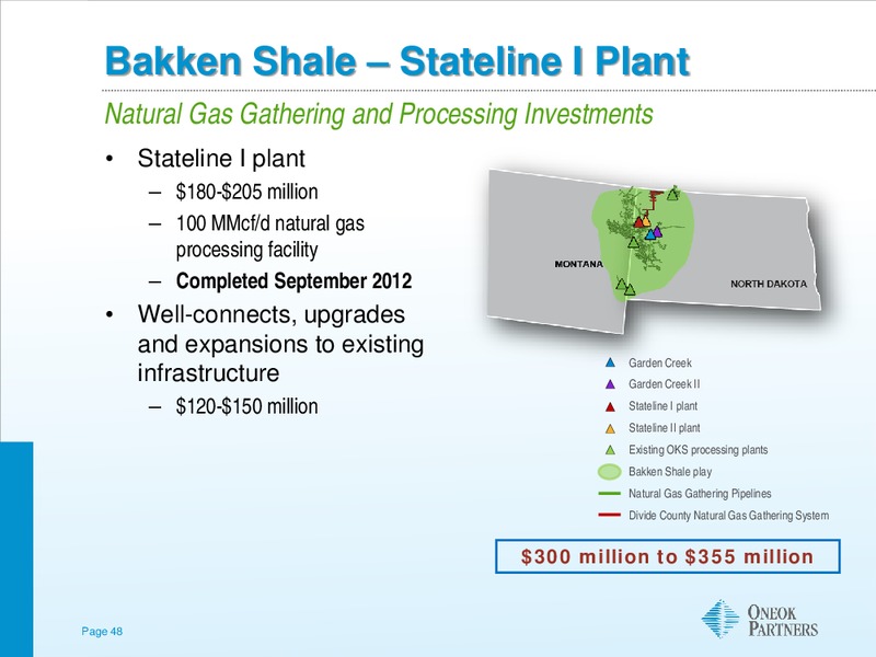 JEFFERIES GLOBAL ENERGY CONFERENCE – Oneok Inc. – slide 47