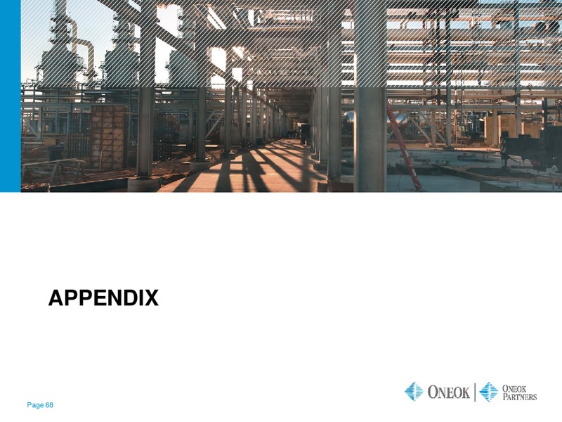 WELLS FARGO ENERGY SYMPOSIUM – Oneok Inc. – slide 67