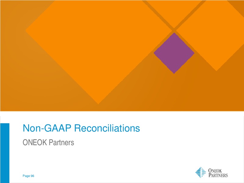 MORGAN STANLEY GLOBAL COMMODITIES CONFERENCE – Oneok Inc. – slide 95