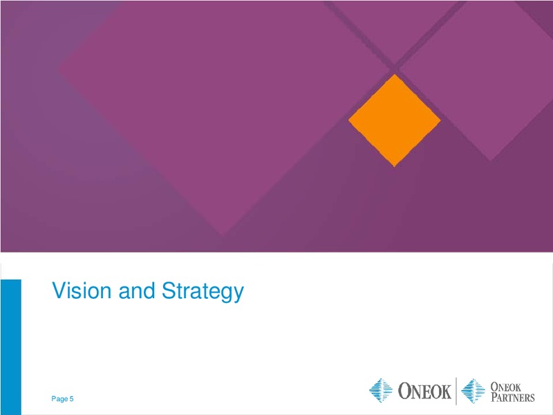 Morgan Stanley Midstream MLP and Diversified Natural Gas Corporate Access Day – Oneok Inc. – slide 4