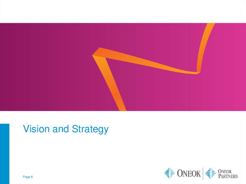 Morgan Stanley MLP Diversified Natural Gas Corporate Access Day – Oneok Inc. – slide 5