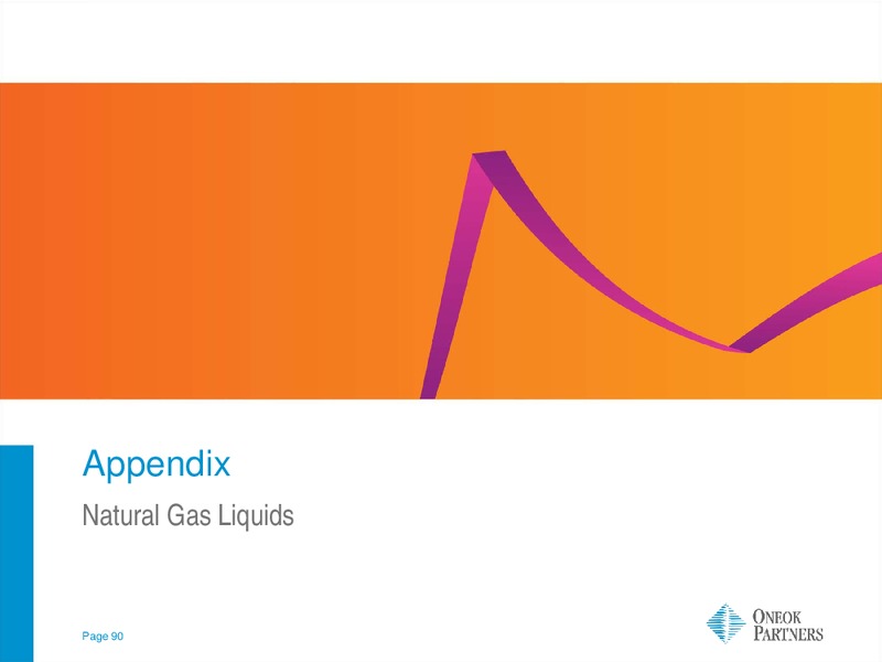 Morgan Stanley MLP Diversified Natural Gas Corporate Access Day – Oneok Inc. – slide 89