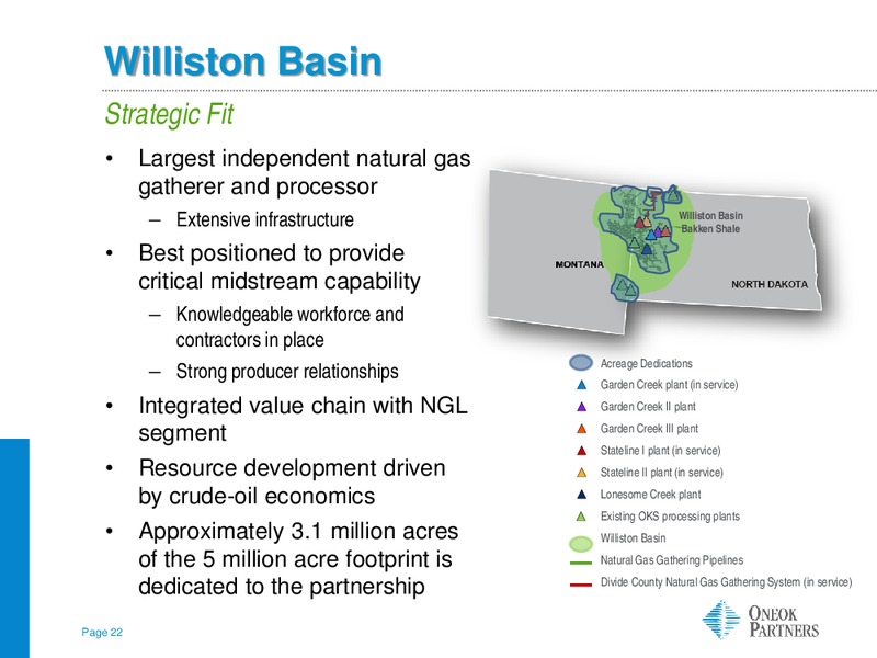 Morgan Stanley MLP Corporate Access – Oneok Inc. – slide 21