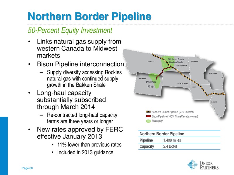 Credit Suisse MLP and Energy Logistics Conference – Oneok Inc. – slide 59