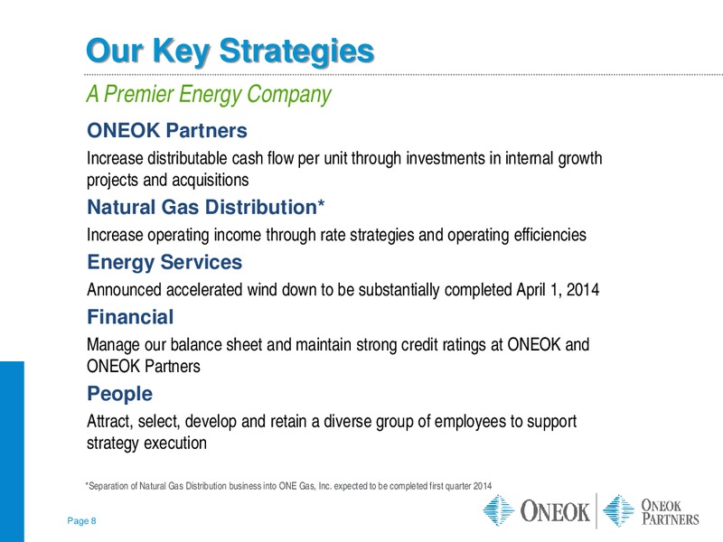 Wells Fargo 12th Annual MLP Pipeline Energy Conference – Oneok Inc. – slide 7